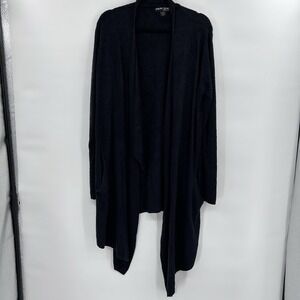 Barefoot Dreams Womens Cozychic Lite‎ Island Wrap Cardigan Size L/XL Black